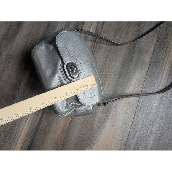 Coach Campbell Turnlock Crossbody Camera Bag Silver With Silver Hardware F24843 - Picture 2 of 9